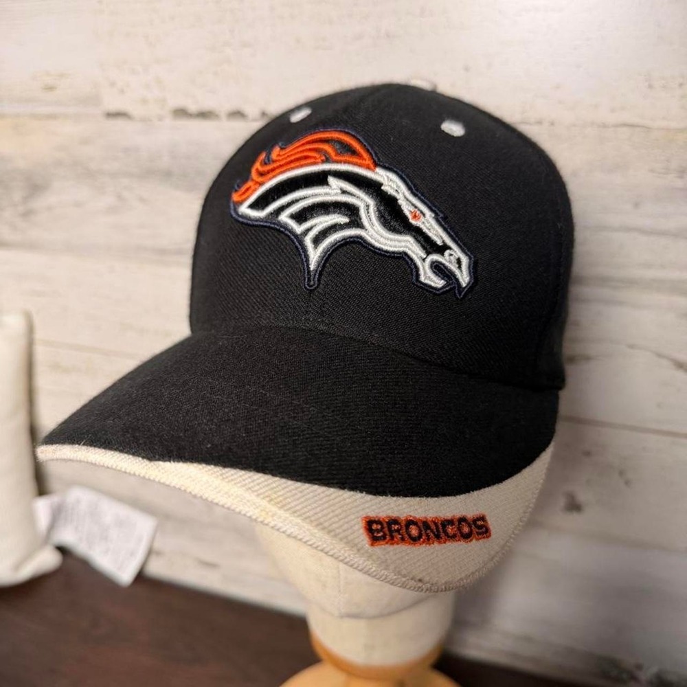 Vintage Denver Broncos NFL hat with a big embroidered horse logo
